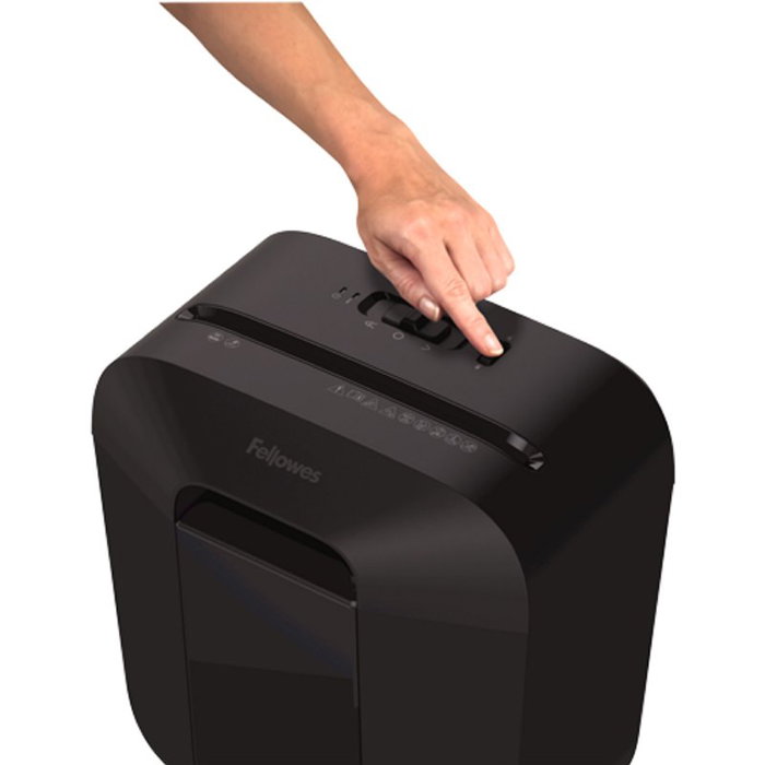 Fellowes Destructrice Papier LX25 Coupe en Particules 4170501 Usage Domicile Bureau Noir