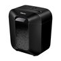 Fellowes Powershred LX25 noir, coupe en particules 4x37mm, 11,5L de capacité de corbeille