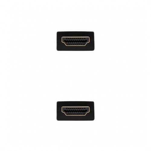 Nanocable 10.15.1701 Câble HDMI 1.4 Mâle/Mâle 1.5m 4K 3840x2160 Or - Noir