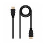 Nanocable 10.15.1701 Câble HDMI 1.4 Mâle/Mâle 1.5m 4K 3840x2160 Or - Noir