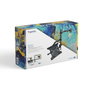 Tooq Support Mural pour Écran et PC Portable 13-32 Pouces et 10-15.6 Pouces, VESA 75x75/100x100, Rotation 180°, Inclinaison 45°, Noir