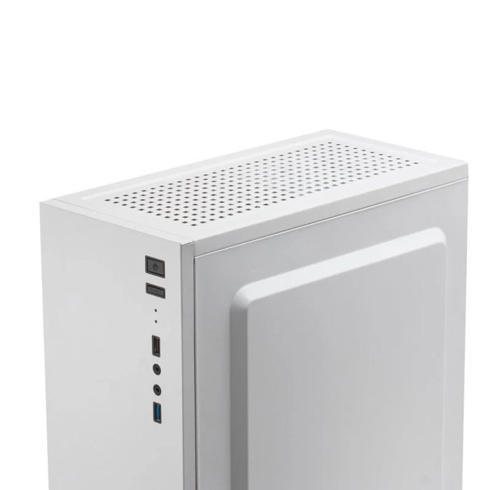 Mars Gaming Boîtier Semi-Tour MC100W Blanc Ventilateur FRGB USB 3.0 Mars Gaming Boîtier Semi-Tour MC100W Blanc Ventilateur FRGB USB 3.0