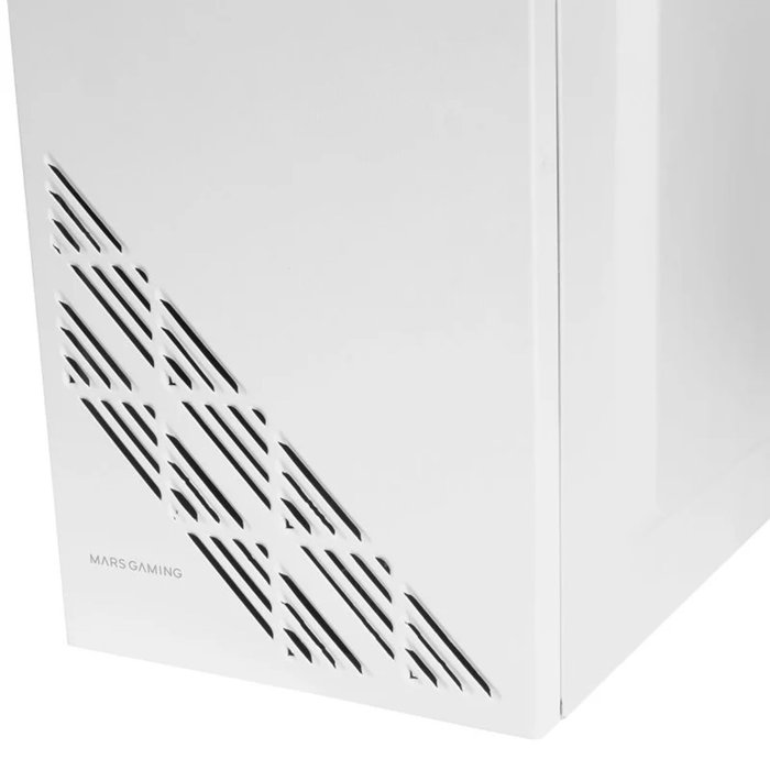 Mars Gaming Boîtier Semi-Tour MC100W Blanc Ventilateur FRGB USB 3.0 Mars Gaming Boîtier Semi-Tour MC100W Blanc Ventilateur FRGB USB 3.0