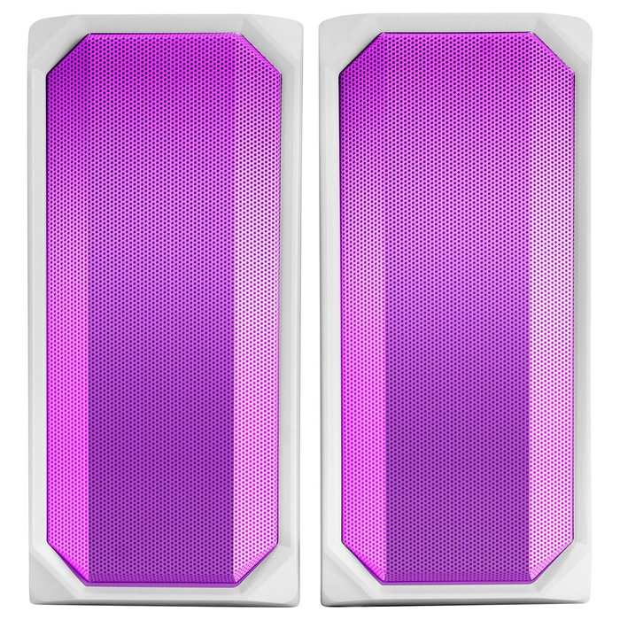 Haut-parleurs bluetooth portables Mars Gaming MSRGBW Blanc 15 W 4 W