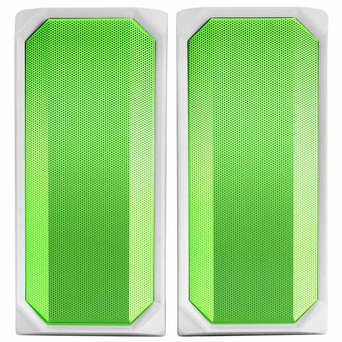 Haut-parleurs bluetooth portables Mars Gaming MSRGBW Blanc 15 W 4 W