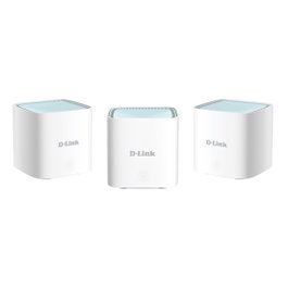 D-Link EAGLE PRO AI M15-3 Système WiFi Mesh AX1500 Tri-bande 3 unités couverture 370 m² Vitesse 1.5 Gbps