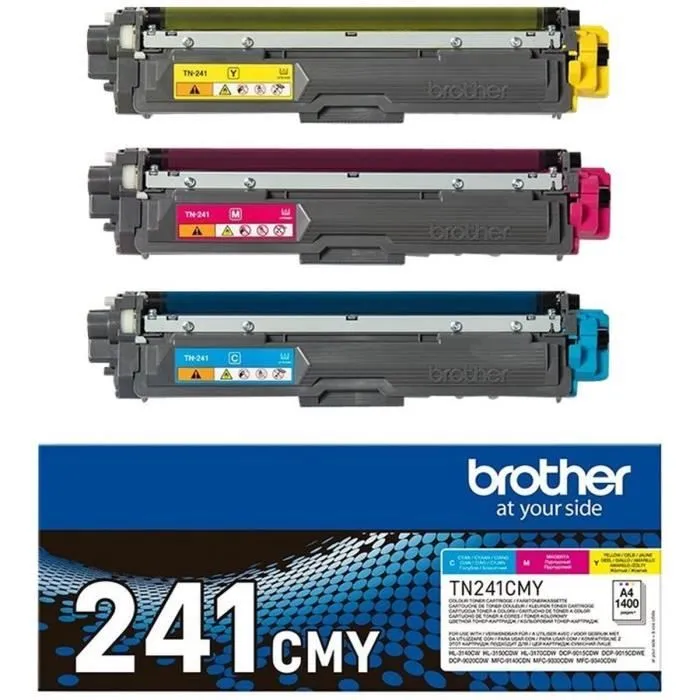 Brother TN-241CMY Multipack Cyan, Magenta, Jaune