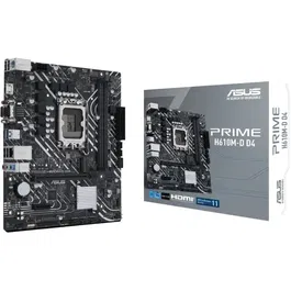 Carte mère ASUS PRIME H610M-D D4 - micro ATX - Socket LGA 1700 - Intel H610 - DDR4 - M.2 - Gigabit Ethernet