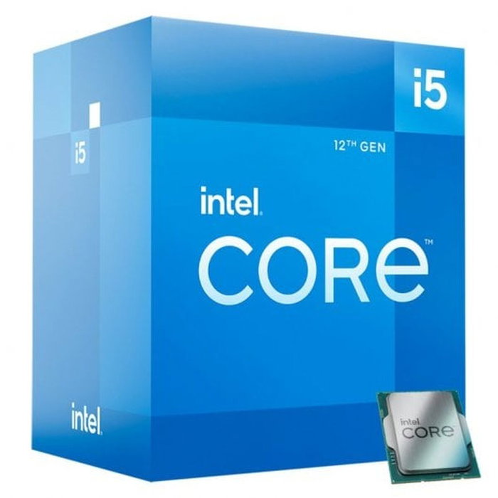 Intel Core i5-12400 Processeur (BX8071512400) - 6 Cœurs, 12 Threads, 2.5 GHz / 4.40 GHz Turbo, 18 Mo Cache, Socket LGA1700