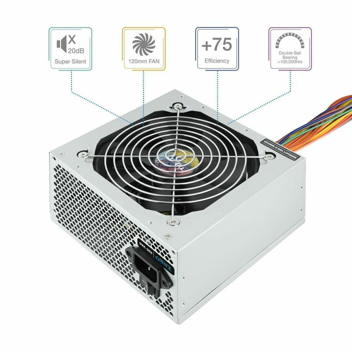 Bloc d’Alimentation TooQ TQAPOLO-500SP ATX 500 W