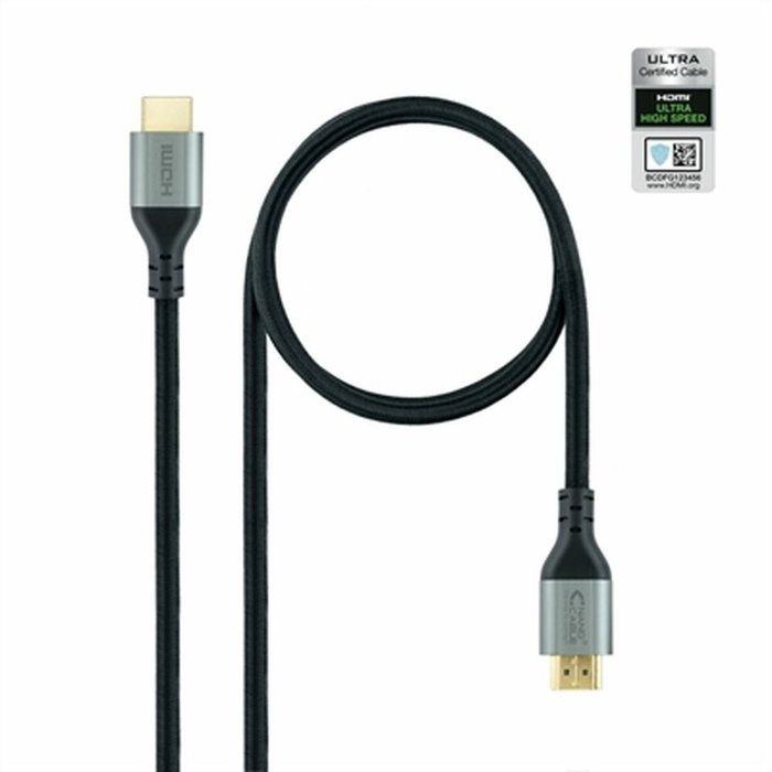 Câble HDMI NANOCABLE 10.15.8101 1 m Noir Câble HDMI NANOCABLE 10.15.8101 1 m Noir