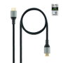 Nanocable Câble HDMI 2.1 Ultra High Speed 1 m - Mâle/Mâle - 8K@60Hz 4K@120Hz 48Gbps eARC HDR Noir