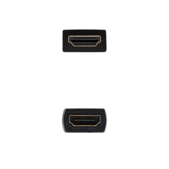 Nanocable Câble HDMI 2.0 1 M Mâle - Femelle 4K HDR 18 Gbps