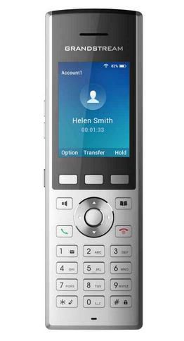 Grandstream WP820 - Téléphone WiFi portable professionnel avec Bluetooth, double micro, son HD et autonomie de 7,5h - Prise EU