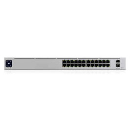 Ubiquiti USW-Pro-24-POE Gen 2 - Commutateur PoE+ Gigabit 24 ports, 2 ports SFP+ 10G, 450W, affichage tactile, alimentation redondante