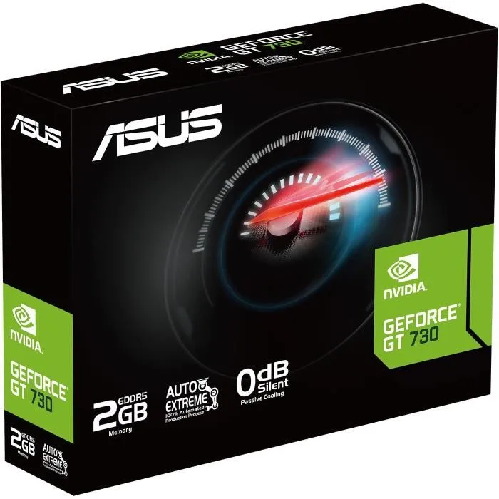 Carte Graphique Asus GT730-4H-SL-2GD5 2 GB GDDR5 4K Ultra HD Carte Graphique Asus GT730-4H-SL-2GD5 2 GB GDDR5 4K Ultra HD