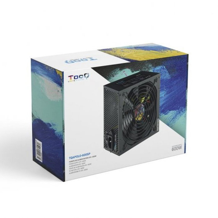 Bloc d’Alimentation TooQ TQAPOLO-600SP ATX 600 W CE - RoHS Bloc d’Alimentation TooQ TQAPOLO-600SP ATX 600 W CE - RoHS