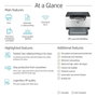 HP Imprimante Laserjet M209dw, Laser Monochrome, Impression Recto Verso Automatique, WiFi, 30 ppm, 600 x 600 ppp, A4