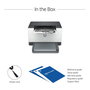 HP Imprimante Laserjet M209dw, Laser Monochrome, Impression Recto Verso Automatique, WiFi, 30 ppm, 600 x 600 ppp, A4