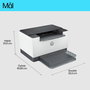 HP Imprimante Laserjet M209dw, Laser Monochrome, Impression Recto Verso Automatique, WiFi, 30 ppm, 600 x 600 ppp, A4