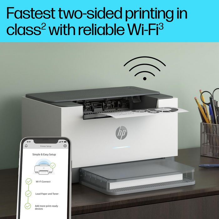 HP Imprimante Laserjet M209dw, Laser Monochrome, Impression Recto Verso Automatique, WiFi, 30 ppm, 600 x 600 ppp, A4