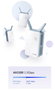 D-Link E15 Répéteur Wi-Fi Mesh AX1500 WiFi 6, avec assistance IA, port Gigabit, WPA3, compatible tous routeurs, couverture jusqu'à 600 m²