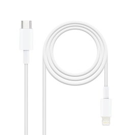 Nanocable 10.10.0600 Câble Lightning vers USB-C 50 cm Blanc