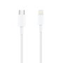 Nanocable 10.10.0600 Câble Lightning vers USB-C 50 cm Blanc