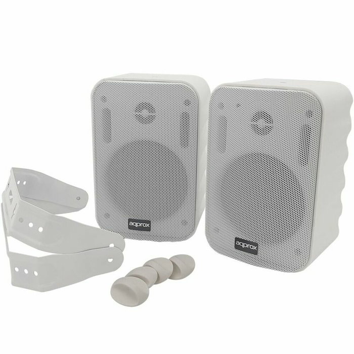 Haut-parleurs approx! APPSPK15X2 Blanc Multicouleur