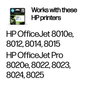 HP Cartouche d'encre originale 912XL Cyan haut rendement, 9.9 ml pour environ 825 pages, pour OfficeJet et OfficeJet Pro séries 8010e-8015, 8020e-8025