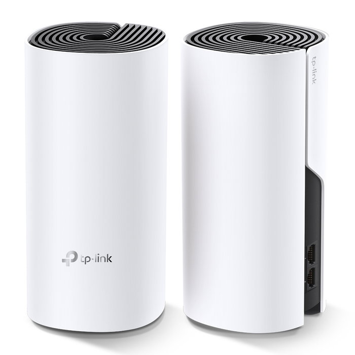TP-Link Deco M4 Système Wi-Fi Mesh AC1200 pour toute la maison, pack de 2 unités, couverture jusqu'à 260 m²