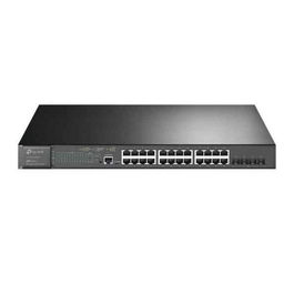 TP-LINK Switch Gigabit managé 24 ports PoE+ TL-SG3428XMP, Noir