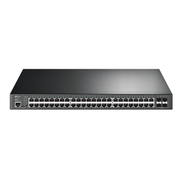 TP-LINK Switch Gigabit géré PoE 48 ports TL-SG3452P - Noir