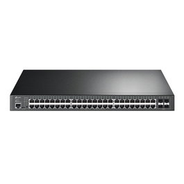 TP-LINK Switch Gigabit géré PoE 48 ports TL-SG3452P - Noir