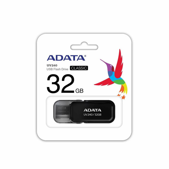 Clé USB Adata AUV240-32G-RBK 32 GB Noir Clé USB Adata AUV240-32G-RBK 32 GB Noir