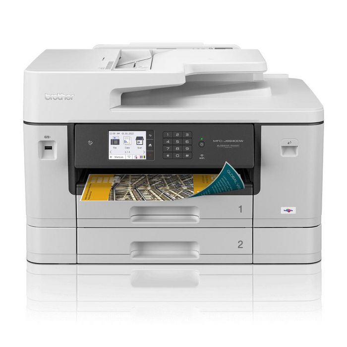 Brother MFC-J6940DW - Imprimante Multifonction A3 Professionnelle avec Impression Recto-Verso Automatique, Écran Tactile, NFC, Wi-Fi et Bacs Papier Haute Capacité