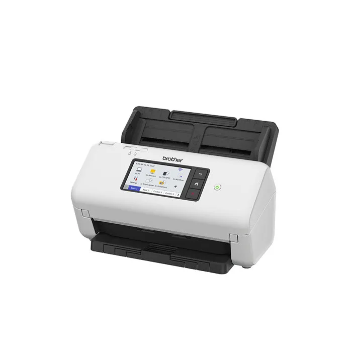 Brother ADS-4700 - Scanner de documents recto-verso ADF 80 pages, 40 ppm, Ethernet, Wi-Fi, Wi-Fi Direct, USB 3.0, résolution 600 x 600 dpi