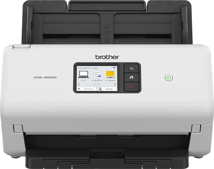 Brother ADS-4500W Scanner de documents recto-verso Wi-Fi et Ethernet