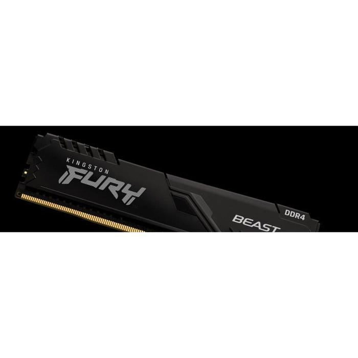 Mémoire RAM Kingston Beast CL17 8 GB DDR4 3600 MHz Mémoire RAM Kingston Beast CL17 8 GB DDR4 3600 MHz