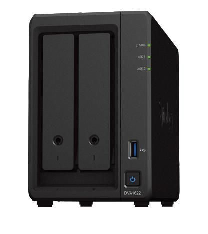 Synology DVA1622 NVR 2 Baies IA 4K