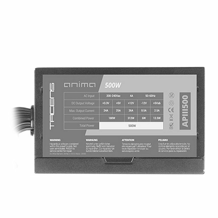 Bloc d’Alimentation Tacens APIII500 ATX 500 W 6 W