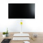 Tooq Support de Table pour Écran 17-27 Pouces Blanc VESA 75x75/100x100
