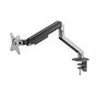 Tooq Support mural TV 17-32 pouces Gris, VESA 75x75/100x100, bras réglable avec ressort, charge max 9 kg
