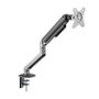 Tooq Support mural TV 17-32 pouces Gris, VESA 75x75/100x100, bras réglable avec ressort, charge max 9 kg