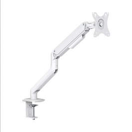 Tooq Soporte Mesa TV 17-32 Pouces Blanc Support VESA 75x75 100x100 Réglable 2-9 kg