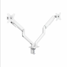Tooq Support de bureau pour deux écrans 17-32 pouces DB4132TNR-W Blanc