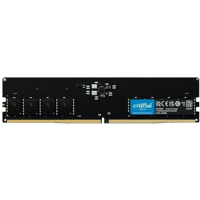 Mémoire RAM Crucial CT16G48C40U5 16 GB DDR5 SDRAM DDR5 4800 MHz CL40