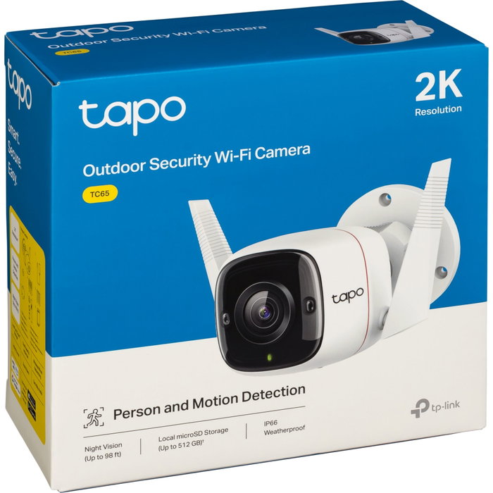 TP-Link Tapo TC65 Caméra de surveillance extérieure Wi-Fi 3 MP