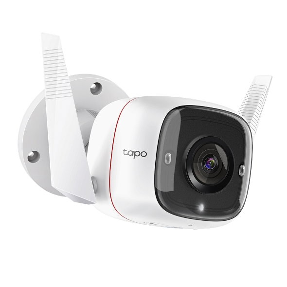 TP-Link TC65 Caméra WiFi Extérieure 3MP Vision Nocturne Audio Bidirectionnel TP-Link TC65 Caméra WiFi Extérieure 3MP Vision Nocturne Audio Bidirectionnel