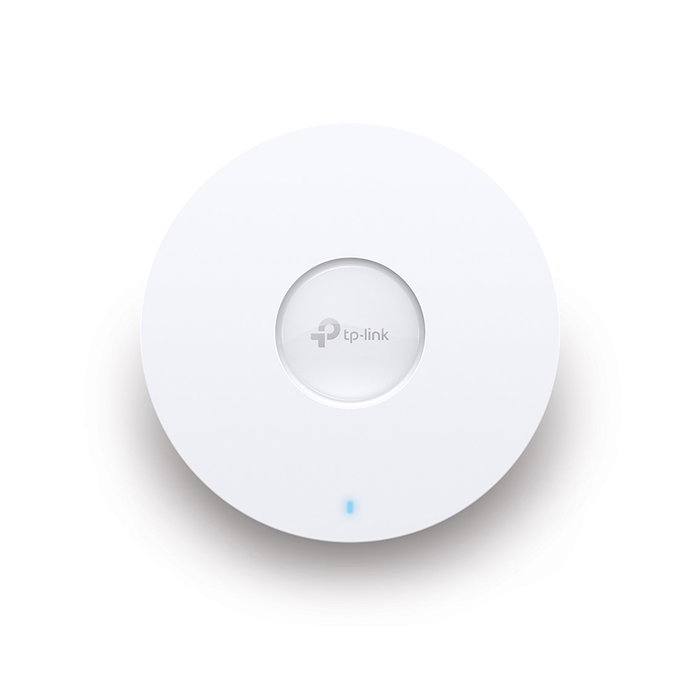 TP-Link EAP670 Point d'accès Wi-Fi 6 AX5400, 2.5 Gigabit PoE+, 574 + 4804 Mbit/s, gestion cloud, montage plafond TP-Link EAP670 Point d'accès Wi-Fi 6 AX5400, 2.5 Gigabit PoE+, 574 + 4804 Mbit/s, gestion cloud, montage plafond